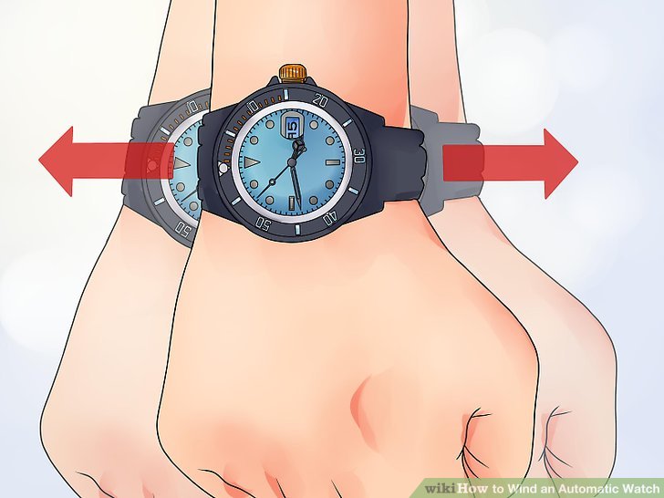 cách sử dụng đồng hồ automatic đơn giản